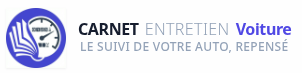 Carnet d'Entretien Voiture